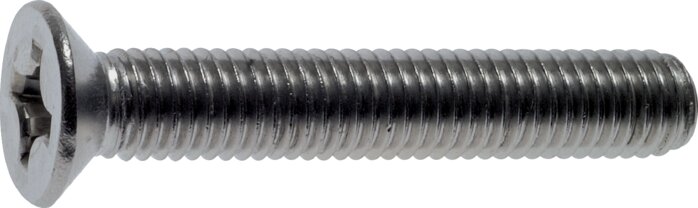 Exemplary representation: Countersunk screw with cross recess DIN 965 / ISO 7046 (stainless steel A2)