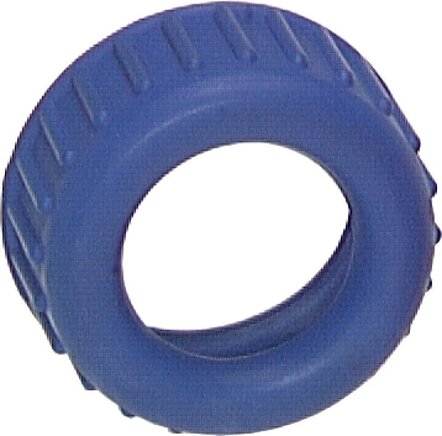 Exemplarische Darstellung: Manometer-Schutzkappe aus Gummi, blau