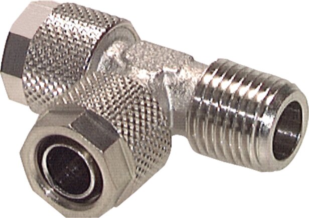 Exemplary representation: CK-LE_Hose fitting with conical thread, nickel-plated brass