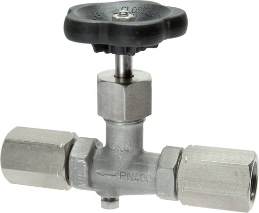 Exemplary representation: Pressure gauge shut-off valve clamping sleeve - clamping sleeve (1.4571)
