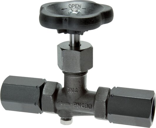 Exemplary representation: Pressure gauge shut-off valve clamping sleeve - clamping sleeve (steel)