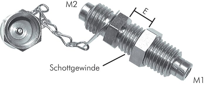 Exemplarische Darstellung: Messschlauchverbinder Typ ME SV 162