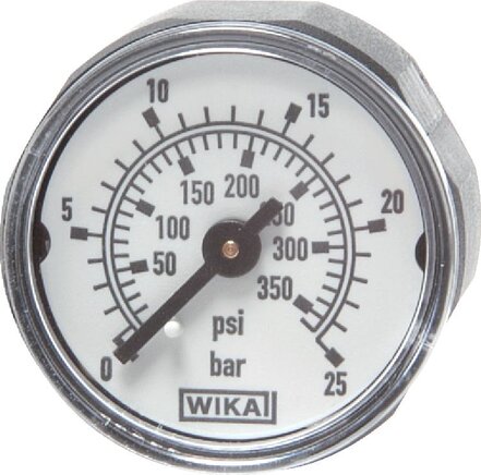 Exemplary representation: Mini pressure gauge (27 mm)