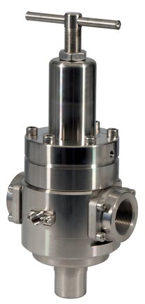 Exemplary representation: Stainless steel pressure regulator (1.4404)