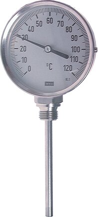 Exemplary representation: Bimetallthermometer senkrecht ohne Schutrohr, Industrieausführung